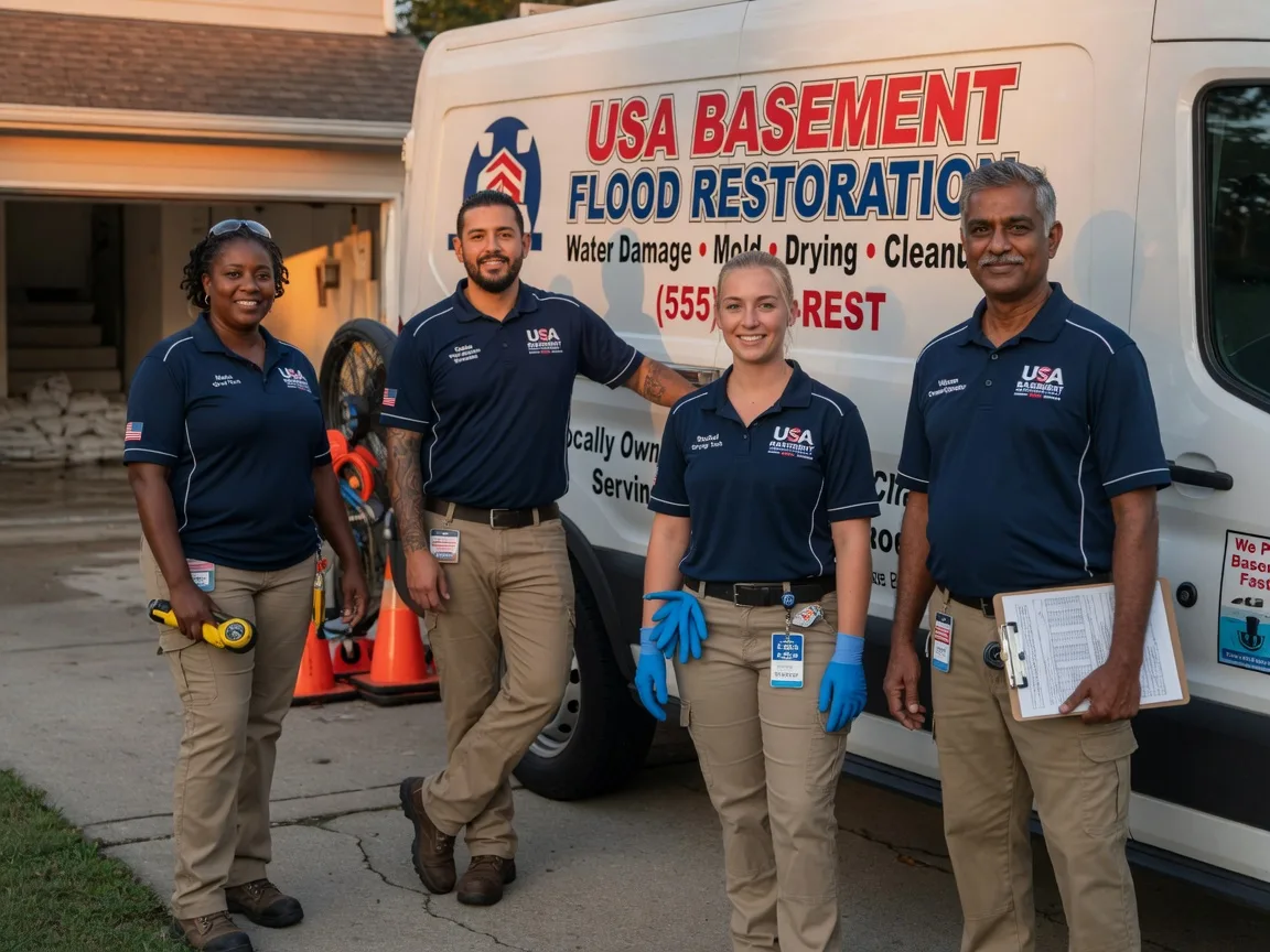 Basement Flood Cleanup company in Strong City, KS